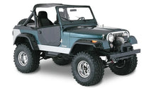 Load image into Gallery viewer, Bushwacker 59-83 Jeep CJ5 Cutout Style Flares 4pc - Black - Back View