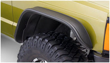 Load image into Gallery viewer, Bushwacker 84-01 Jeep Cherokee Flat Style Flares 2pc - Black - Main Product View
