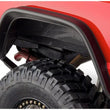Load image into Gallery viewer, Bushwacker 84-01 Jeep Cherokee Flat Style Flares 2pc - Black - Side View