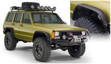 Load image into Gallery viewer, Bushwacker 84-01 Jeep Cherokee Flat Style Flares 4pc - Black - Main Product View