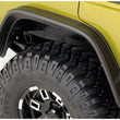 Load image into Gallery viewer, Bushwacker 84-01 Jeep Cherokee Flat Style Flares 4pc - Black - Back View