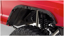 Load image into Gallery viewer, Bushwacker 84-01 Jeep Cherokee Flat Style Flares 4pc - Black - Additional View 6