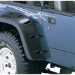 Load image into Gallery viewer, Bushwacker 87-95 Jeep Wrangler Cutout Style Flares 2pc Cutting Optional Not Renegade - Black