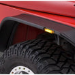 Load image into Gallery viewer, Bushwacker 87-95 Jeep Wrangler Flat Style Flares 4pc Excludes Renegade - Black - Additional View 6