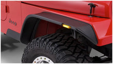 Load image into Gallery viewer, Bushwacker 87-95 Jeep Wrangler Flat Style Flares 4pc Excludes Renegade - Black - Additional View 6