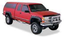 Load image into Gallery viewer, Bushwacker 88-99 Chevy C1500 Pocket Style Flares 4pc - Black - Installation View
