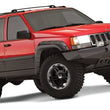 Load image into Gallery viewer, Bushwacker 93-98 Jeep Grand Cherokee Cutout Style Flares 4pc - Black - Side View