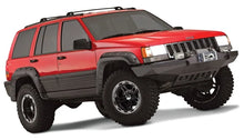 Load image into Gallery viewer, Bushwacker 93-98 Jeep Grand Cherokee Cutout Style Flares 4pc - Black - Side View