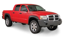 Load image into Gallery viewer, Bushwacker 97-04 Dodge Dakota Fleetside Extend-A-Fender Style Flares 4pc - Black - Main Product View