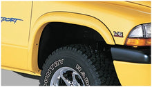 Load image into Gallery viewer, Bushwacker 97-04 Dodge Dakota Fleetside Extend-A-Fender Style Flares 4pc - Black - Back View