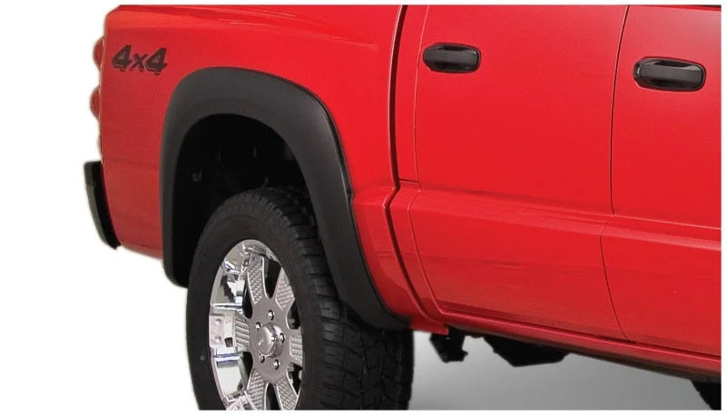 Bushwacker 97-04 Dodge Dakota Fleetside Extend-A-Fender Style Flares 4pc - Black - Additional View 9