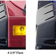 Load image into Gallery viewer, Bushwacker 97-06 Jeep TJ Max Pocket Style Flares 4pc - Black - Side View