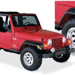 Load image into Gallery viewer, Bushwacker 97-06 Jeep TJ Pocket Style Flares 4pc - Black - Main Product View