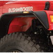 Load image into Gallery viewer, Bushwacker 97-06 Jeep Wrangler Flat Style Flares 4pc - Black - Installation View