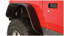 Load image into Gallery viewer, Bushwacker 97-06 Jeep Wrangler Flat Style Flares 4pc - Black - Additional View 6