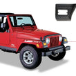 Load image into Gallery viewer, Bushwacker 97-06 Jeep Wrangler Trail Armor Front Corners - Black - Main Product View