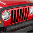Load image into Gallery viewer, Bushwacker 97-06 Jeep Wrangler Trail Armor Hood Stone Guard and 2 Front Corners - Black - Back View