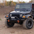 Load image into Gallery viewer, Bushwacker 97-06 Jeep Wrangler Trail Armor Hood Stone Guard and 2 Front Corners - Black - Additional View 6