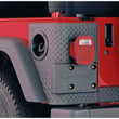 Load image into Gallery viewer, Bushwacker 97-06 Jeep Wrangler Trail Armor Rear Corners - Black - Side View