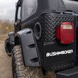 Load image into Gallery viewer, Bushwacker 97-06 Jeep Wrangler Trail Armor Rear Corners - Black - Back View