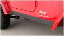 Load image into Gallery viewer, Bushwacker 97-06 Jeep Wrangler Trail Armor Side Rocker Panels - Black - Side View