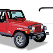 Load image into Gallery viewer, Bushwacker 98-06 Jeep TJ Trail Armor Hood Stone Guard - Black - Main Product View
