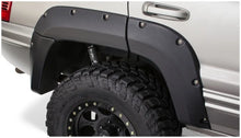 Load image into Gallery viewer, Bushwacker 99-04 Jeep Grand Cherokee Cutout Style Flares 2pc - Black - Side View