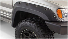 Load image into Gallery viewer, Bushwacker 99-04 Jeep Grand Cherokee Cutout Style Flares 4pc - Black - Back View