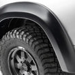 Load image into Gallery viewer, Bushwacker 19-22 Ram 1500 (Excl. Rebel/TRX) 67.4 &amp; 76.3in Bed Extend-A-Fender Flares 4pc - Smth Blk - Back View