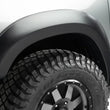 Load image into Gallery viewer, Bushwacker 19-22 Ram 1500 (Excl. Rebel/TRX) 67.4 &amp; 76.3in Bed Extend-A-Fender Flares 4pc - Smth Blk - Installation View