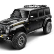 Load image into Gallery viewer, Bushwacker 18-21 Jeep Wrangler JL (2-Door &amp; 4-Door) Flat Style Flares 4pc - Black - Main Product View