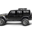 Load image into Gallery viewer, Bushwacker 18-21 Jeep Wrangler JL (2-Door &amp; 4-Door) Flat Style Flares 4pc - Black - Back View