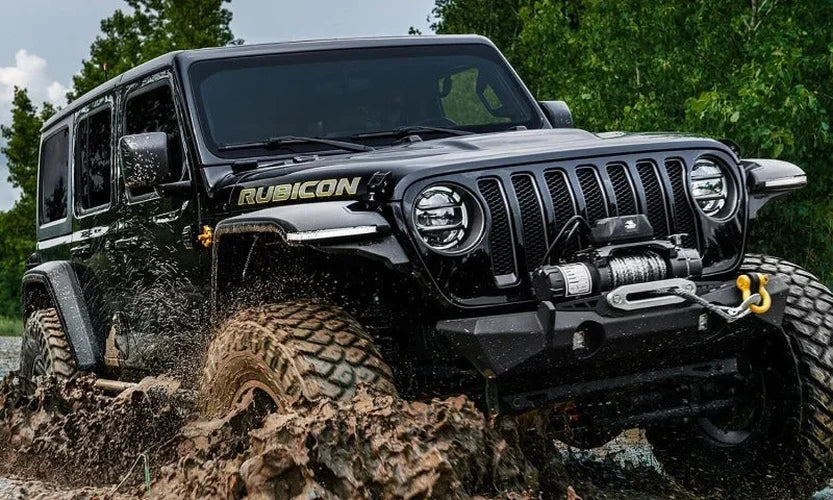Bushwacker 18-21 Jeep Wrangler JL (2-Door & 4-Door) Flat Style Flares 4pc - Black - Additional View 11
