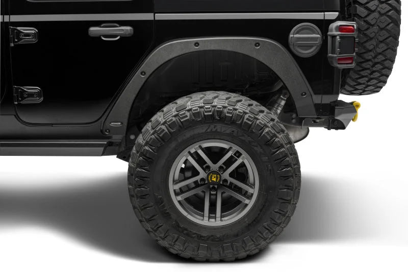 Bushwacker Trail Armor Fender Delete Kit 18-21 Jeep Wrangler JL 2DR/4DR - Side View