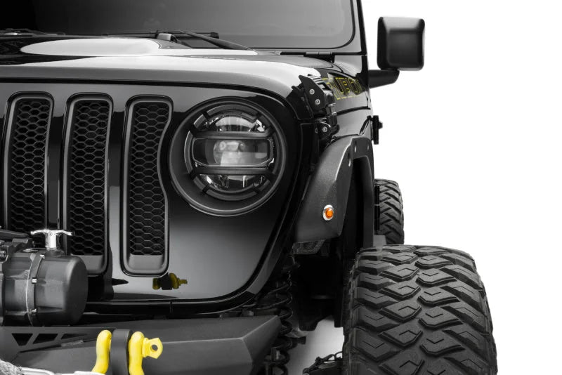 Bushwacker Trail Armor Fender Delete Kit 18-21 Jeep Wrangler JL 2DR/4DR - Installation View