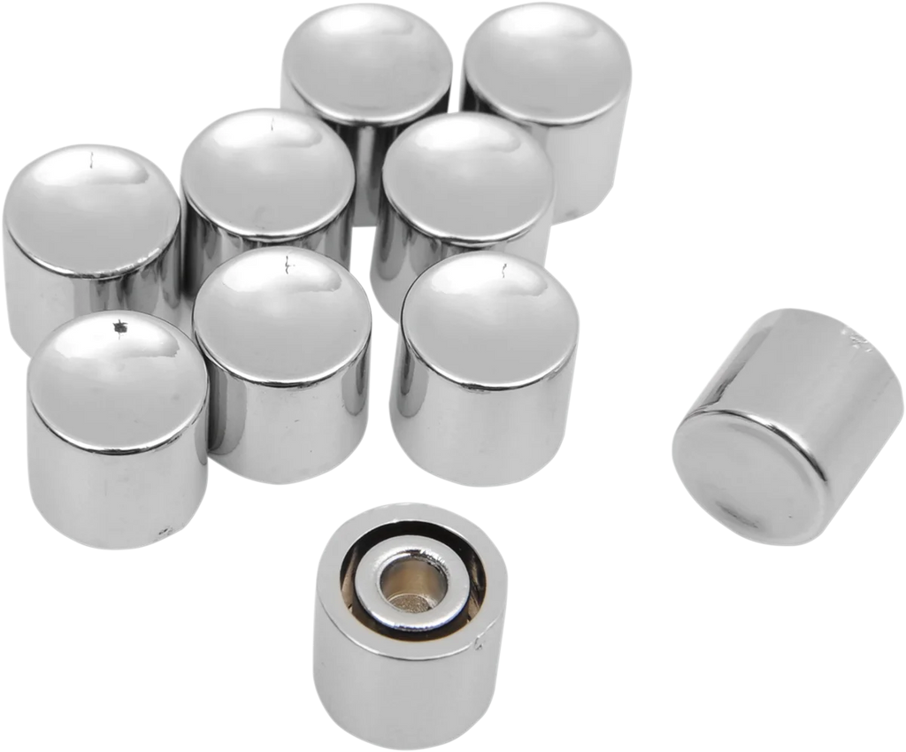 Button Cap - Turn Signal - Long - Chrome DragSpecialties 17267-HC3 - Main Product View