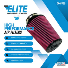 Load image into Gallery viewer, CAI COLD AIR INDUCTIONS High Performance Air Filter (CF-8350) CF-8350 - Side View