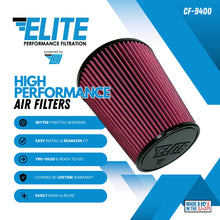 Load image into Gallery viewer, CAI COLD AIR INDUCTIONS High Performance Air Filter (CF-9400) CF-9400 - Side View