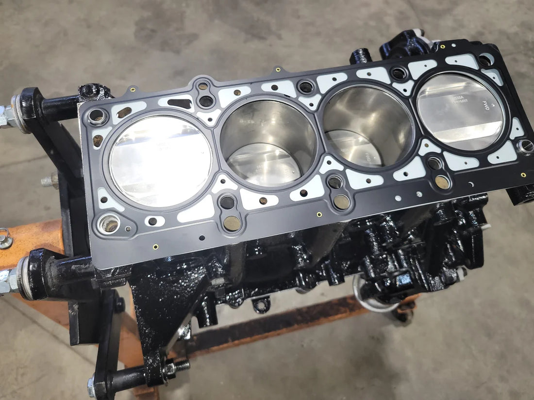 CI High Compression (N-A) Short Block fits 95-99 Eclipse Talon Neon 420a - Side View