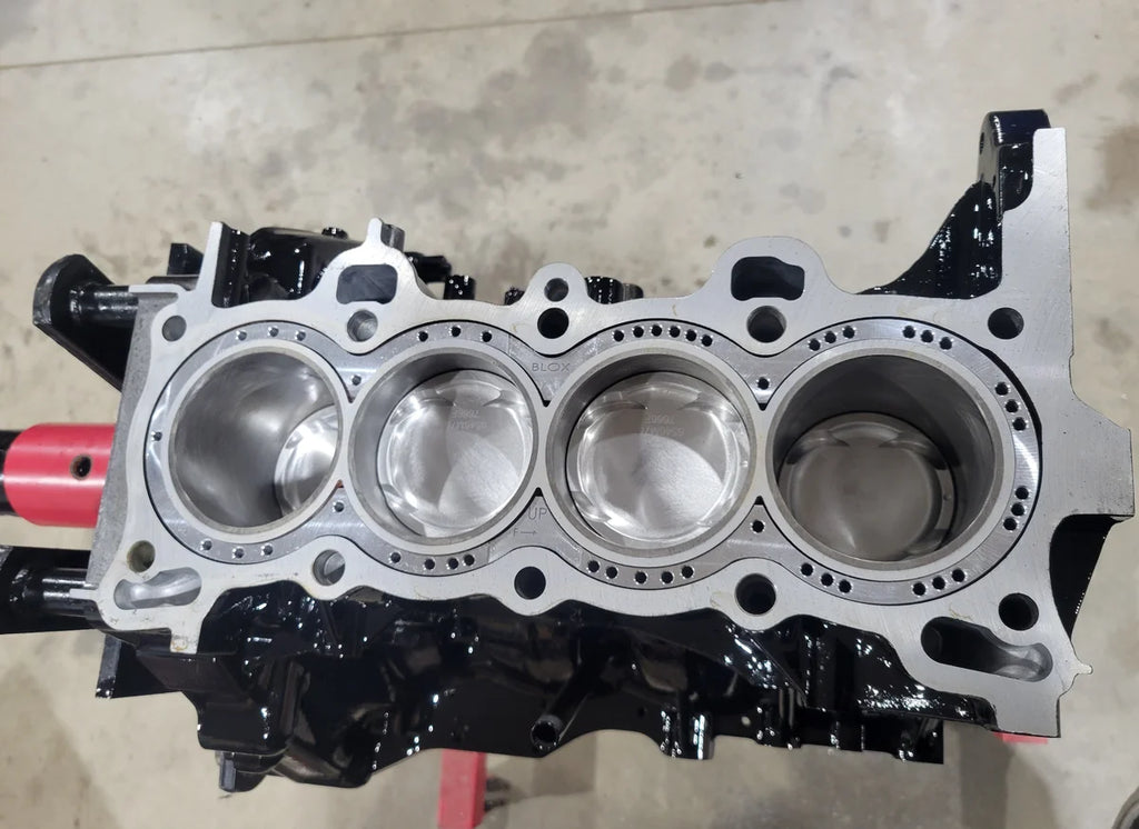 CI Motorsports Low Compression Turbo Short Block 92-95 Honda Civic D16Z6 - Side View