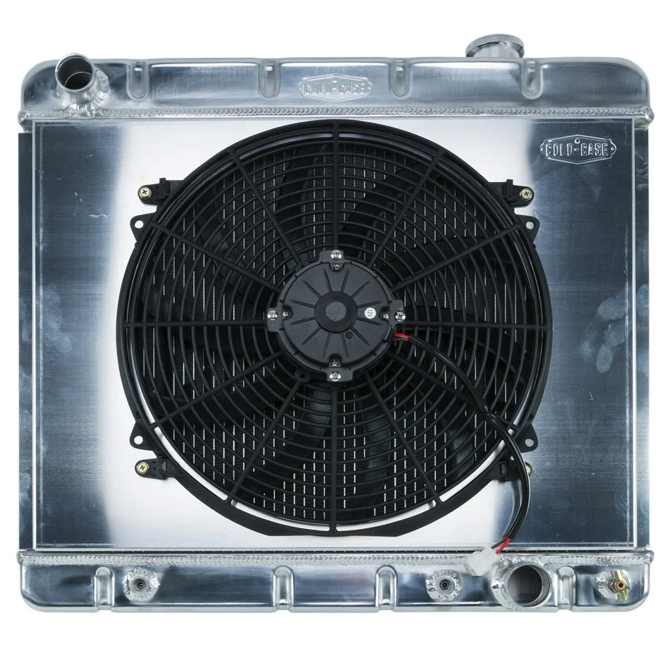 COLD-CASE Radiators Radiator & 16in Fan GMT555AK fits 63-66 Chevy/GMC ...