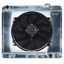 Load image into Gallery viewer, COLD-CASE Radiators 63-66 Chevy/GMC Pickup Radiator &amp; 16in Fan GMT555AK