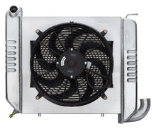 Load image into Gallery viewer, COLD-CASE Radiators 65-68 Corvette Radiator w/ 16in Fan Kit CHV712AK