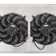 Load image into Gallery viewer, COLD-CASE Radiators 79-93 Mustang Coyote Swap Radiator w/Fan LMM570-5K