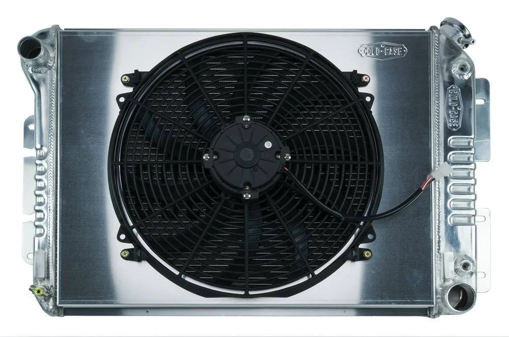 COLD-CASE Radiators AT Radiator &16in Fan CHC11AK fits 67-69 GM F-Body Camaro / Firebird BB