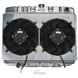 Load image into Gallery viewer, COLD-CASE Radiators BB 24in Radiator &amp; 16 Fan Kit AT FOM588AK fits 67-70 Ford Mustang BB