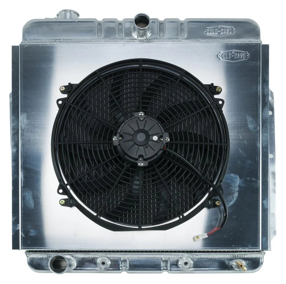 COLD-CASE Radiators Radiator & 16in Fan Kit FOT576AK fits 53-56 Ford F100