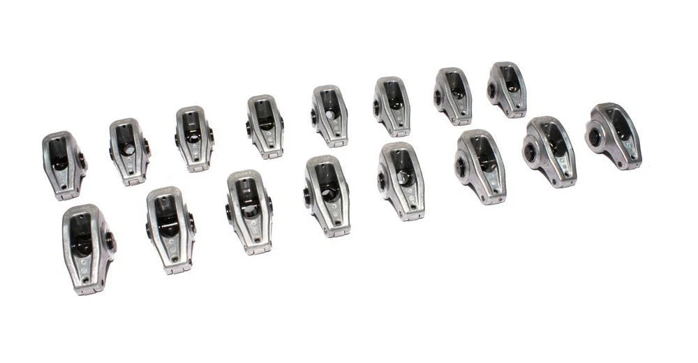 COMP Cams H/E Alum. R/A's - 1.7 Ratio 7/16 Stud 17021-16 fits BBC