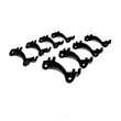 Load image into Gallery viewer, COMP Cams Raised 1 Piece Guide Plate Set Big Block w/ 3/8" Pushrod 7/16" Stud 4806-8 fits Chevrolet