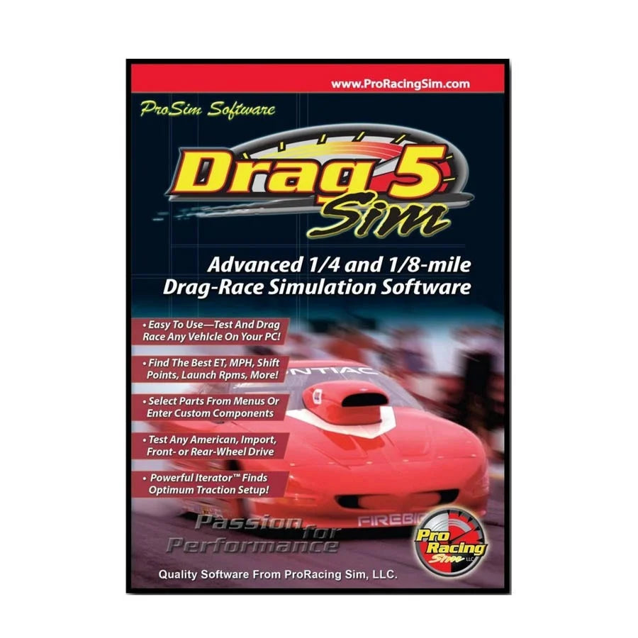 COMP Cams Software - Drag Sim 5 181601